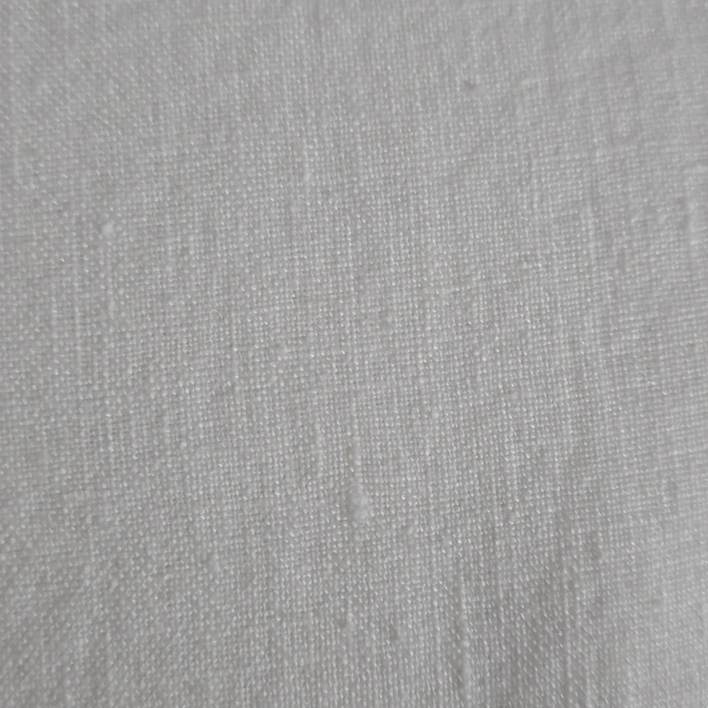 ❤️BUY 2 GET 1 FREE Sur La Table Classic White Linen Tablecloth, Size 108